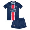 Conjunto (Camiseta+Pantalón Corto) Paris Saint-Germain Bradley Barcola 29 Primera Equipación 2024-25 - Niño